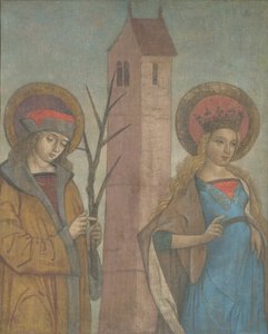 Dittico dei Santi Acacio, Barbara, Apollonia e Sebaldo, c. 1490 da Unbekannt
