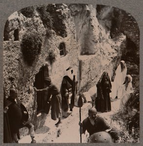 Discepoli, con le donne, presto al Sepolcro di Cristo, c1900 da Unbekannt