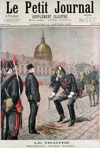 Disonore di Albert Dreyfus, 1895 da Unbekannt
