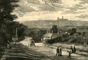 Vista lontana di Lincoln, 1898 da Unbekannt