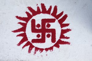 Rangoli di Diwali. Regno Unito