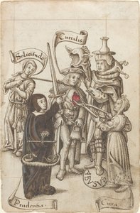 Non Mangiare il Tuo Cuore [fol. 22 recto], c. 1512-1515 da Unbekannt