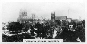 Dominion Square, Montreal, Canada, c1920s da Unbekannt