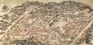 Dipinto dei palazzi orientali di Donggwoldo