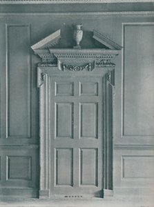 Porta della Stanza Pannellata, Primo Georgiano, 26, Hatton Garden, c1909