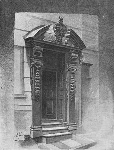 Porta, Painter Stainers Hall, 1890 da Unbekannt