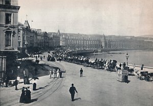 Douglas - Vista generale della passeggiata, 1895 da Unbekannt