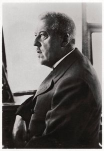 Dr Hugo Eckener, direttore della Luftschiffbau Zeppelin, c1917-1933 1933 da Unbekannt