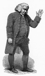 Dr Johnson, letterato inglese, c1780 da Unbekannt