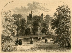 Giardino di Drapers Hall, 1860, 1897 da Unbekannt