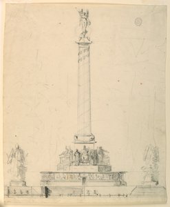 Elevazione di un monumento alla vittoria da Unbekannt