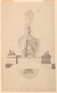 Disegno, Fontana, 1775 da Unbekannt