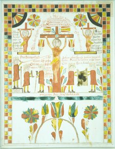 Disegno della Crocifissione, 1800 da Unbekannt