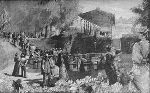 Bere le acque a Homburg, 1900