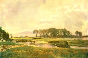 Guidare le mucche, Hampshire da Unbekannt