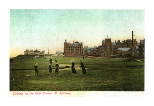 Giocare a golf a St. Andrews da Unbekannt