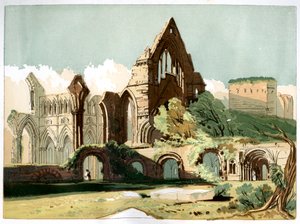 Abbazia di Dryburgh, c1850 da Unbekannt