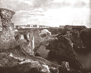 Castello di Dunbar, East Lothian, Scozia, 1894