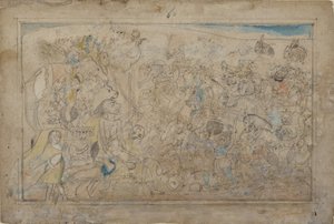 Durga, Kali e cinque Matrikas combattono l