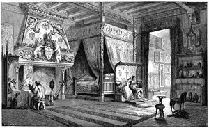 Sala di un signore del XIV secolo, 1870 da Unbekannt