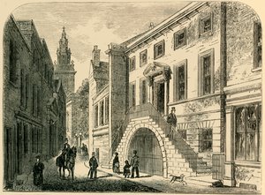 Dyers Hall, c1830, c1872