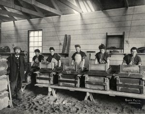 Miscelazione della dinamite, Ardrossan, 1897 da Unbekannt