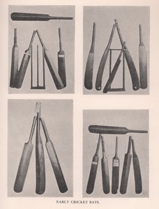 Primi mazze da cricket, 1912 da Unbekannt