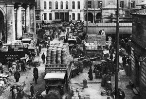 Prima mattina a Covent Garden, Londra da Unbekannt