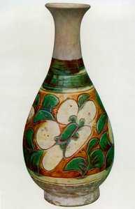 Vaso in terracotta, cinese, dinastia Tang, 618-907 da Unbekannt