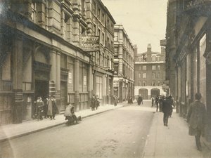 Estremità orientale di Jewin Street, Londra da Unbekannt