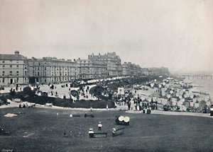 Eastbourne - Vista generale dalla Wish Tower, 1895 da Unbekannt