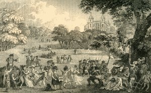 Lunedì di Pasqua nel Greenwich Park da Unbekannt