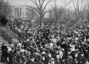 Rotolamento delle uova di Pasqua, Casa Bianca, Washington DC, USA da Unbekannt