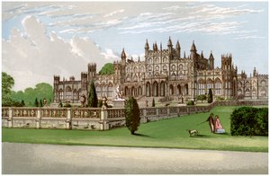 Eaton Hall, Cheshire, residenza del Duca di Westminster da Unbekannt