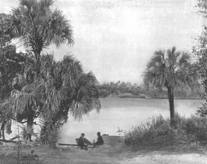 Eau Gallie, Indian River, Florida, USA, c1900 da Unbekannt