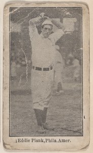 Eddie Plank, Philadelphia, American League, dalla serie Baseball Players W500, ca. 1915