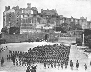 Castello di Edimburgo, Edimburgo, Scozia, 1894 da Unbekannt