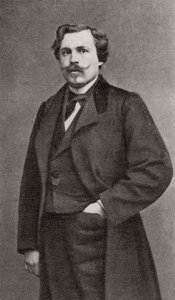 Edmond de Goncourt, autore francese, 1868 da Unbekannt