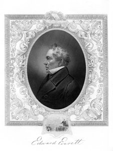 Edward Everett, politico del Partito Whig americano del Massachusetts da Unbekannt