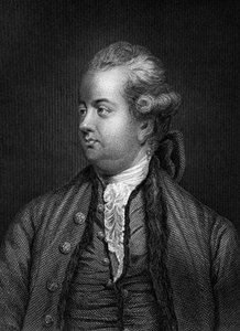 Edward Gibbon, storico britannico, XIX secolo da Unbekannt