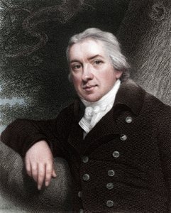 Edward Jenner, medico inglese, 1837 da Unbekannt
