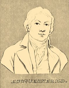 Edward Jenner M.D., 1749-1823 da Unbekannt