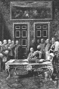 Edoardo VII compie il suo primo atto di stato...24 gennaio 1901 da Unbekannt