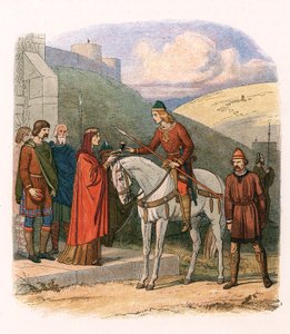 Edoardo il Martire, re inglese del X secolo, c1860