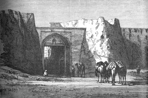 Eedgah, o Porta Nord, Candahar, c1880
