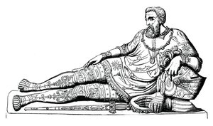 Effigie di Philippe de Chabot, Ammiraglio di Francia, c1570, 1870