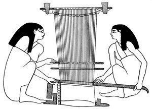 Tessitori egiziani, c3000 a.C. 1930
