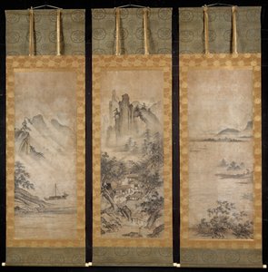 Otto Vedute dei Fiumi Xiao e Xiang da Unbekannt