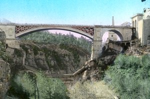 Ponte El-Kantara, Costantina, nord-est Algeria da Unbekannt
