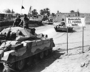 El Hamma, Nord Africa, Seconda Guerra Mondiale